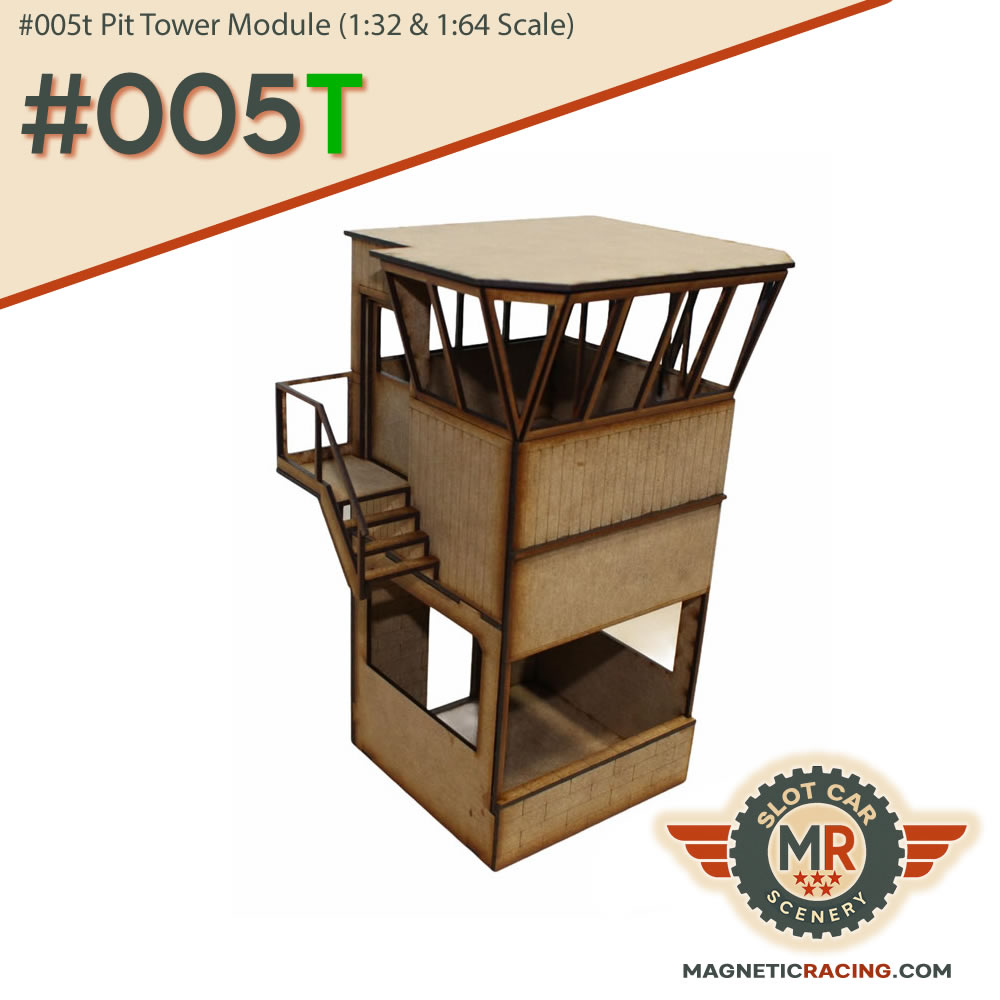 reims pit control tower for slot car tracks