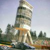 monze tower in 1:32 scale perfect scalextric building, from Magnetic Racing