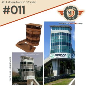 Monza Tower 132 scale for slot cars