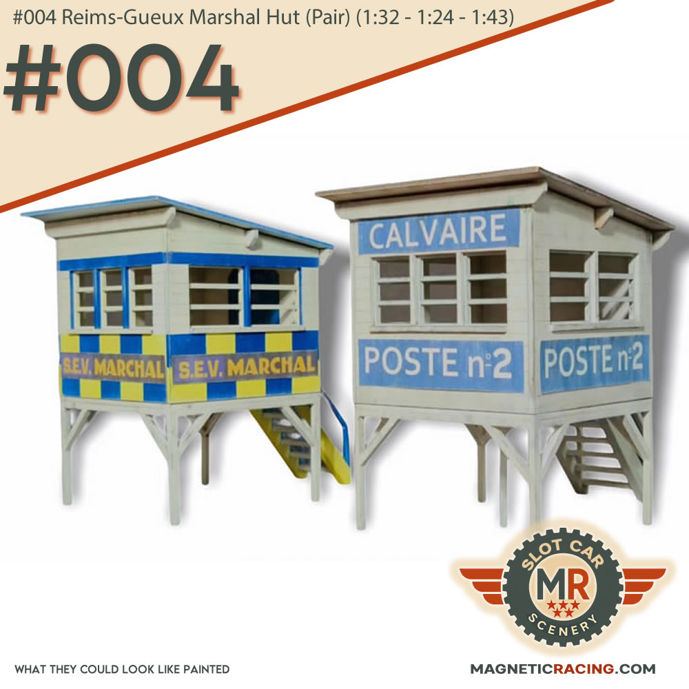 reims Marshal Hut Pair