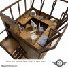 Scalextric Pits Reims France Classic 1:32 Scale with desk items