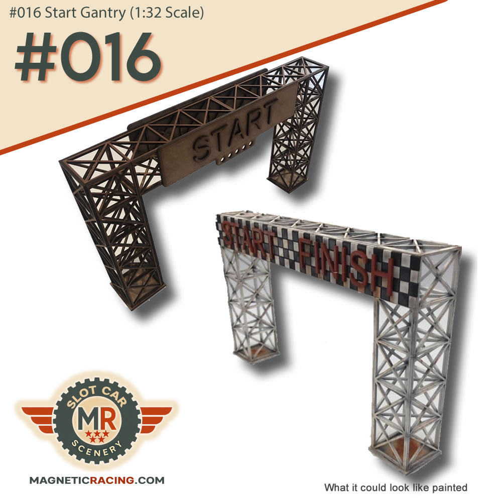 slot car start gantry