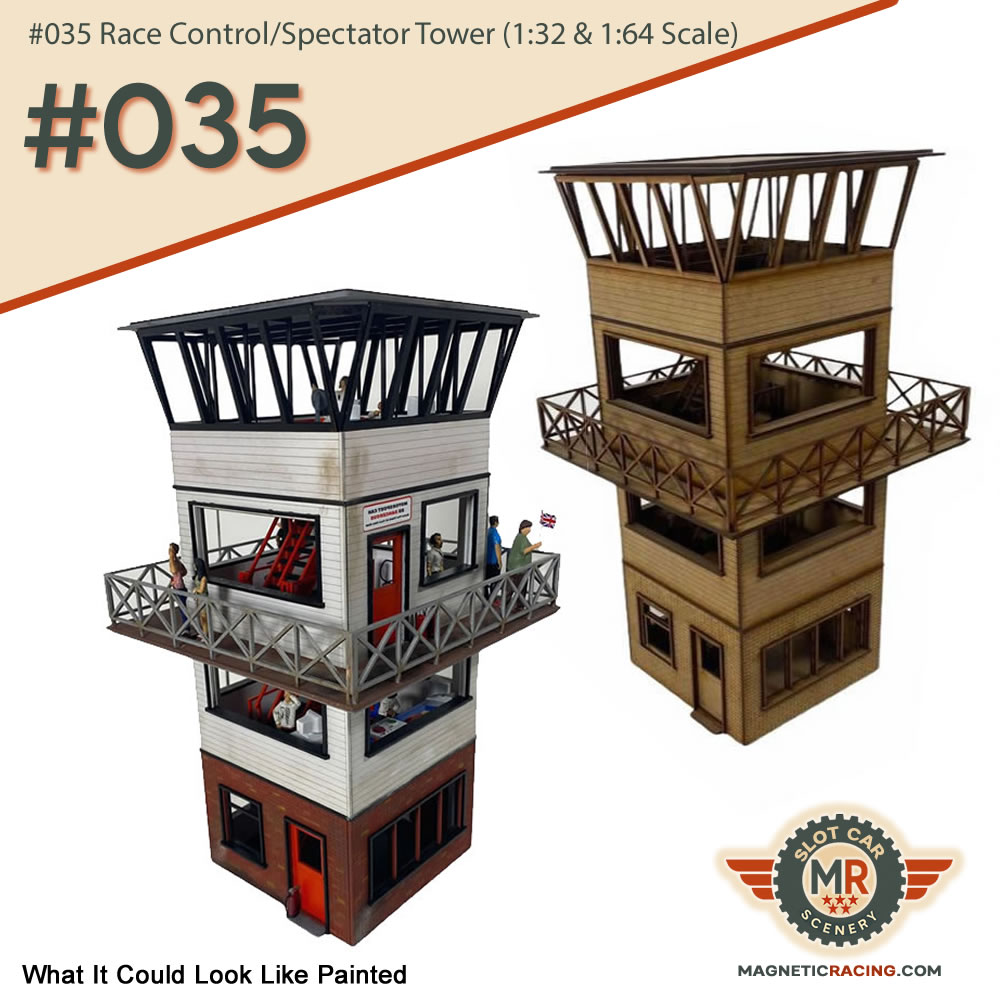 the best 1:32 scale race control tower