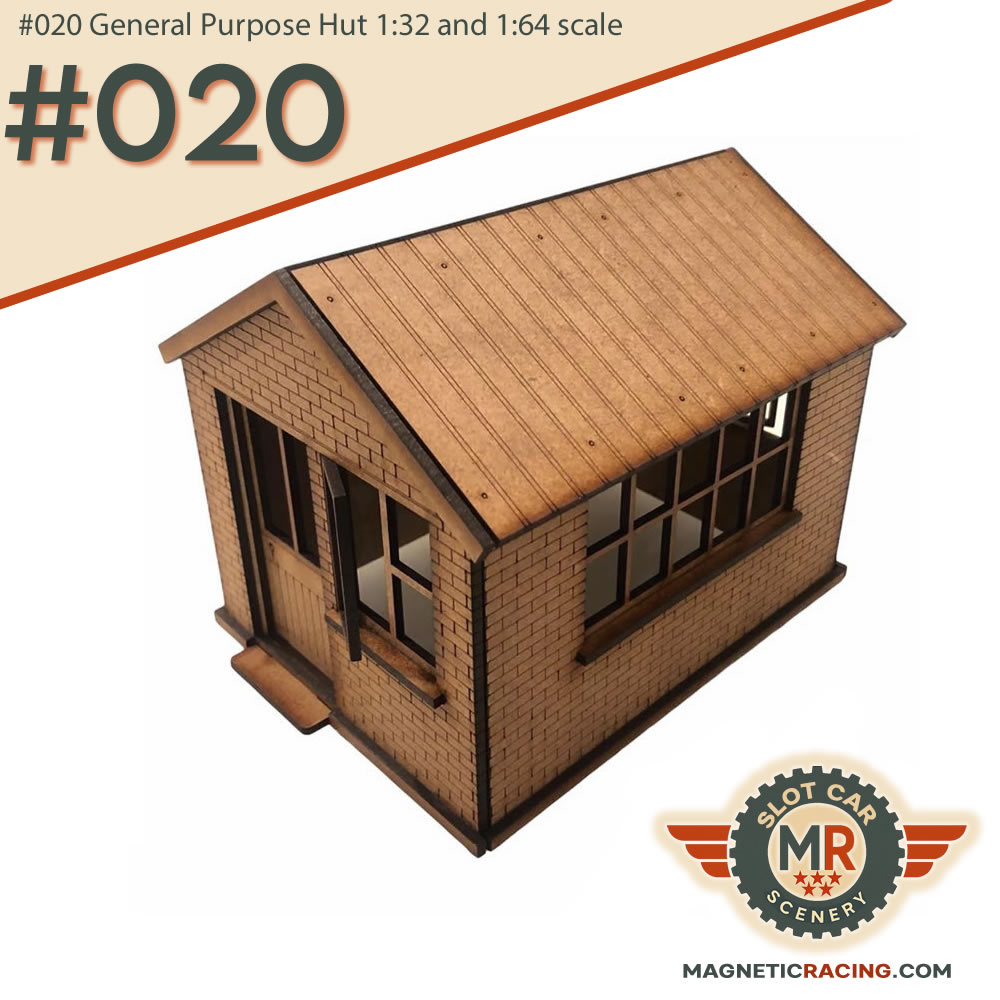 general purpose hut scalextric scenery
