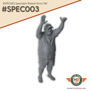 #SPEC003 Spectator Raised Arm Tall