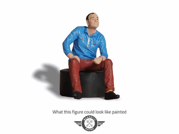 1:32 scale Figures for Slot car and Scalextric from MagneticRacing.com
