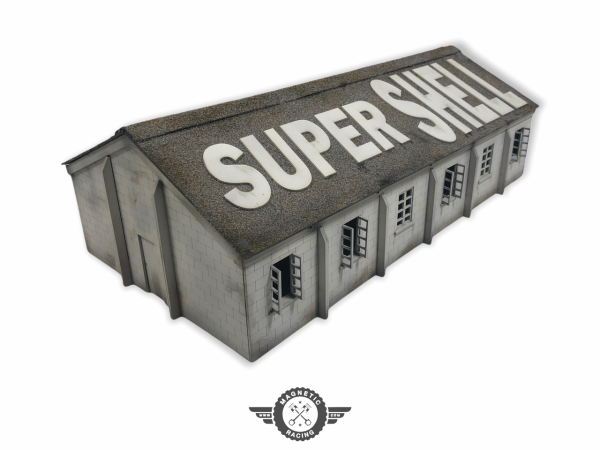 Goodwood Supershell Building on the outside of Woodcote corner1:32 scale Magnetic Racing