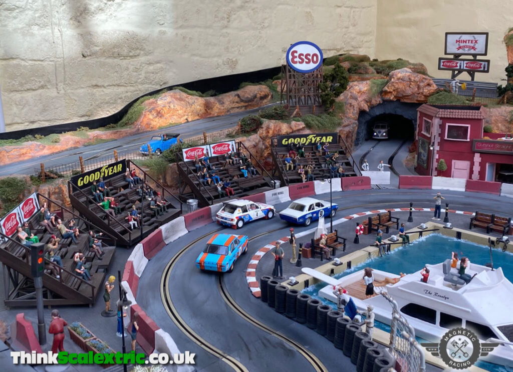 Scalextric Grandstands and Billboards by Magnetic Racing