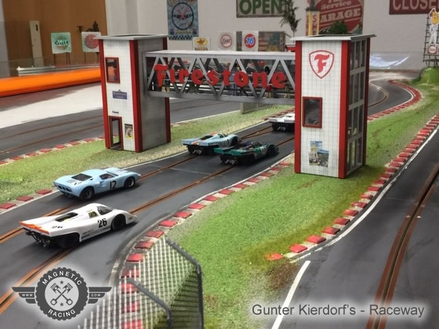 Firestone crosswalk 1:32 scale magnetic racing