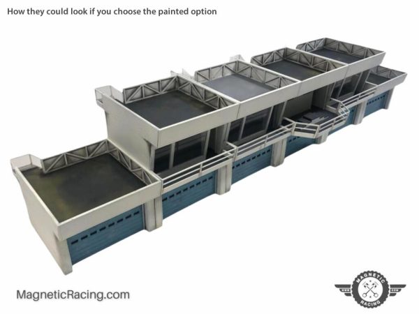 Scalextric Pit Buildings, by MagneticRacing.com