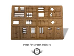 1:32 scale doors for scratch building