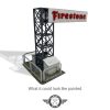Magnetic Racing Half Gantry Firestone 132Scale