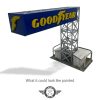 Magnetic Racing Half Gantry Goodyear 132Scale