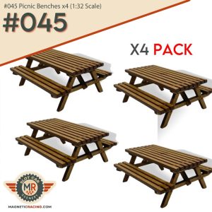 1:32 scale picnic benches
