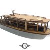 1:32 scale boat, passenger boat O gauge boat