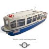 1:32 scale boat, passenger boat