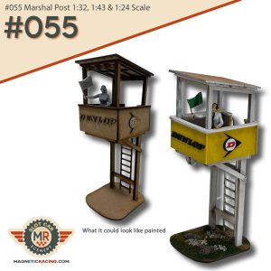 #055 Marshal Post 1:32, 1:43 & 1:24 Scale