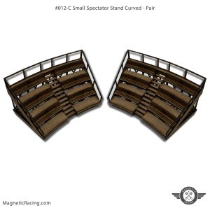 Slot car Small Spectator Stand Curved 1:32 scale