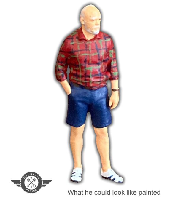 1:32 scale figure old man