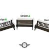 benches 132scale for slot car tracks