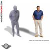 132 scale slot car figure Standing