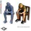 132 scale slot car figure