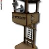 1:32 scale marshal post for slot car tracks