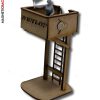 1:32 scale marshal post for slot car tracks