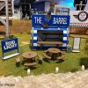 Slot car Scenery Beer Barrel 1:32 scale