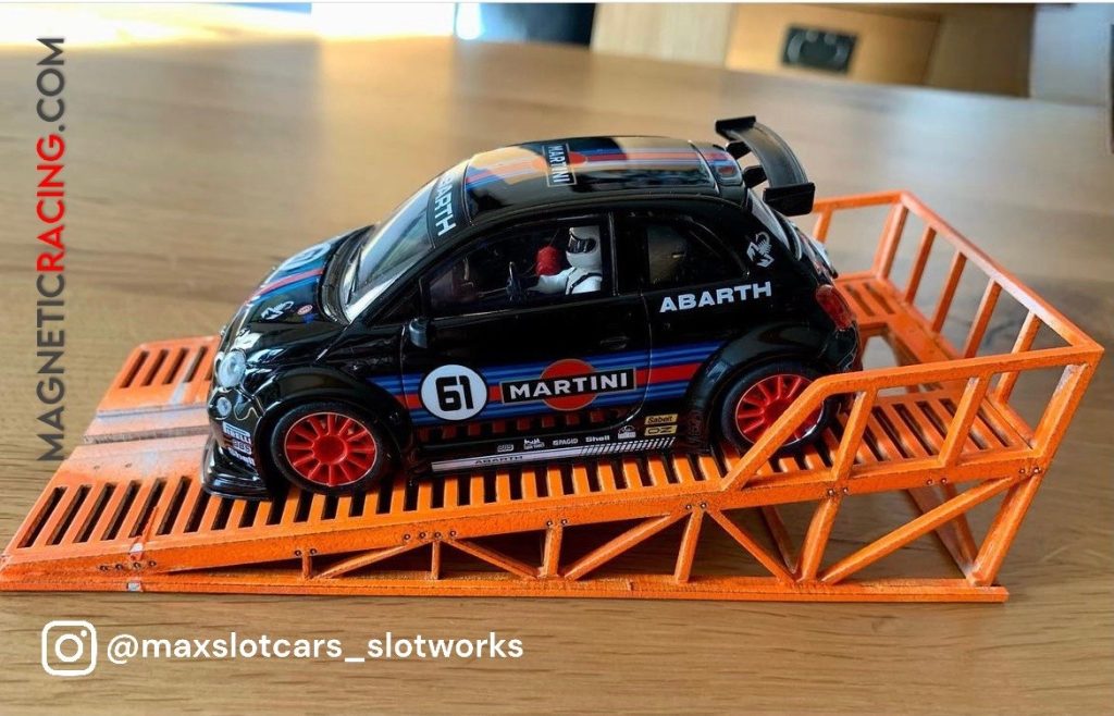 Customer Photo maxslotcars_slotworks 057Car Display Stand Rally Start Ramp