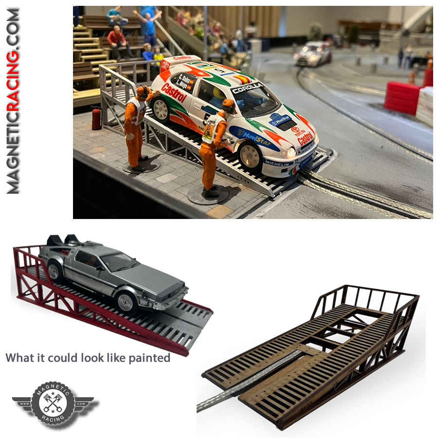 Customer Photo Think Scalextric 057 Car Display Stand / Rally Start Ramp