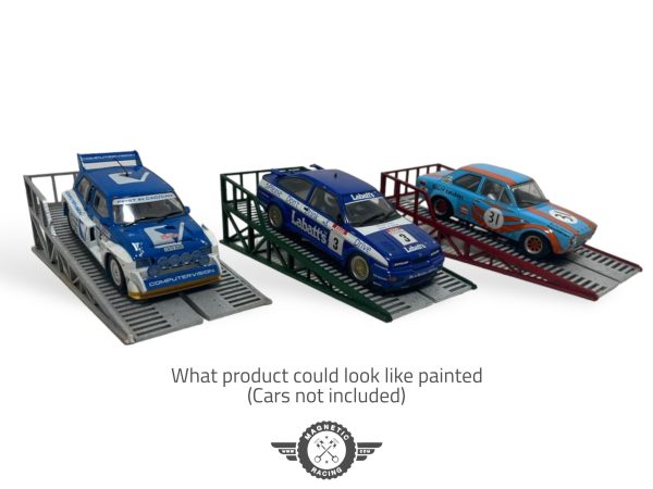 Slot car display stand