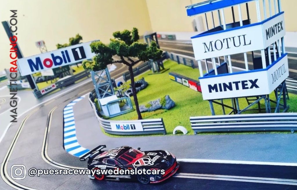 Customer Photo IG puesracewayswedenslotcars 038 Half Gantry Advertising Board 039tv Goodwood TV Marshal Tower