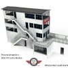 Reims_gueux Pit Building 50's for Slot Car circuits
