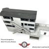 Reims_gueux Pit Building 50's for Slot Car circuits