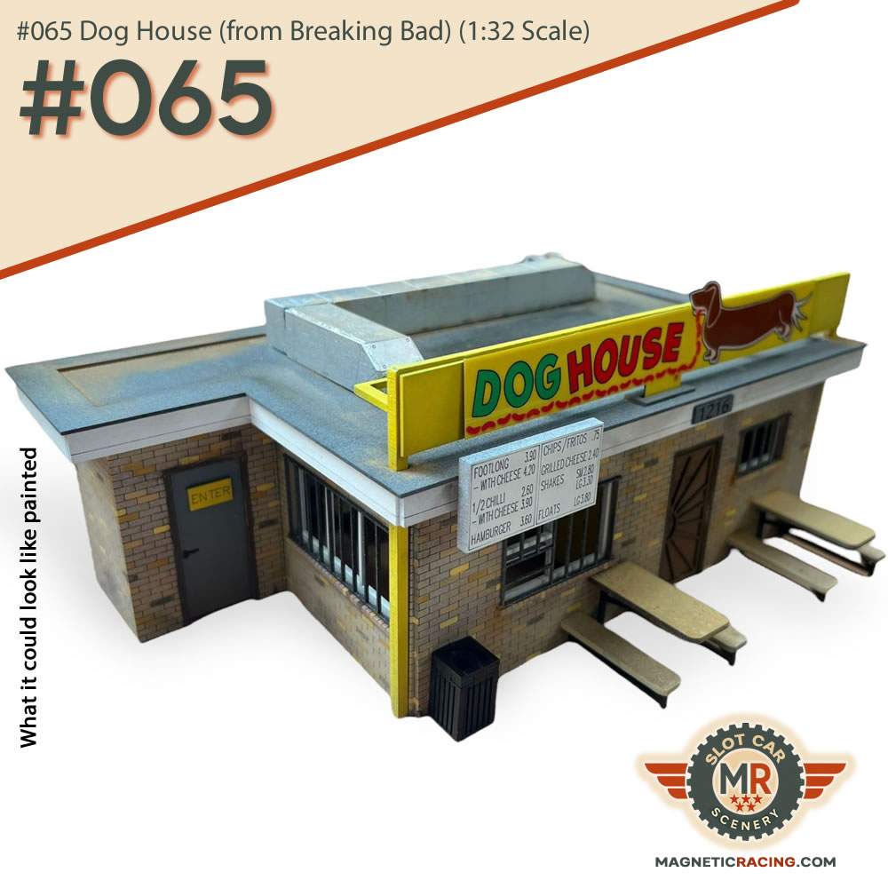 THE DOG HOUSE FROM BREAKING BAD IN 1:32 SCALE
