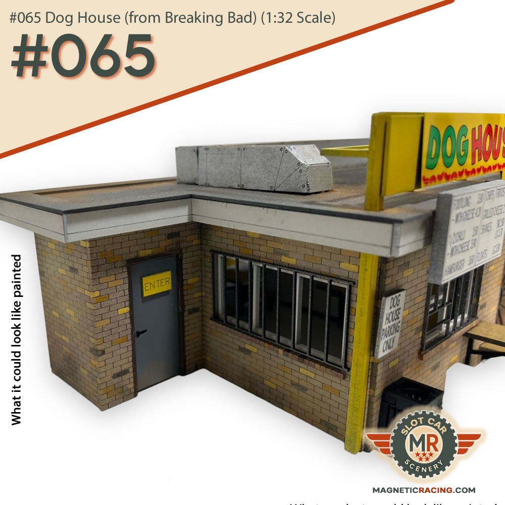 THE DOG HOUSE FROM BREAKING BAD IN 1:32 SCALE