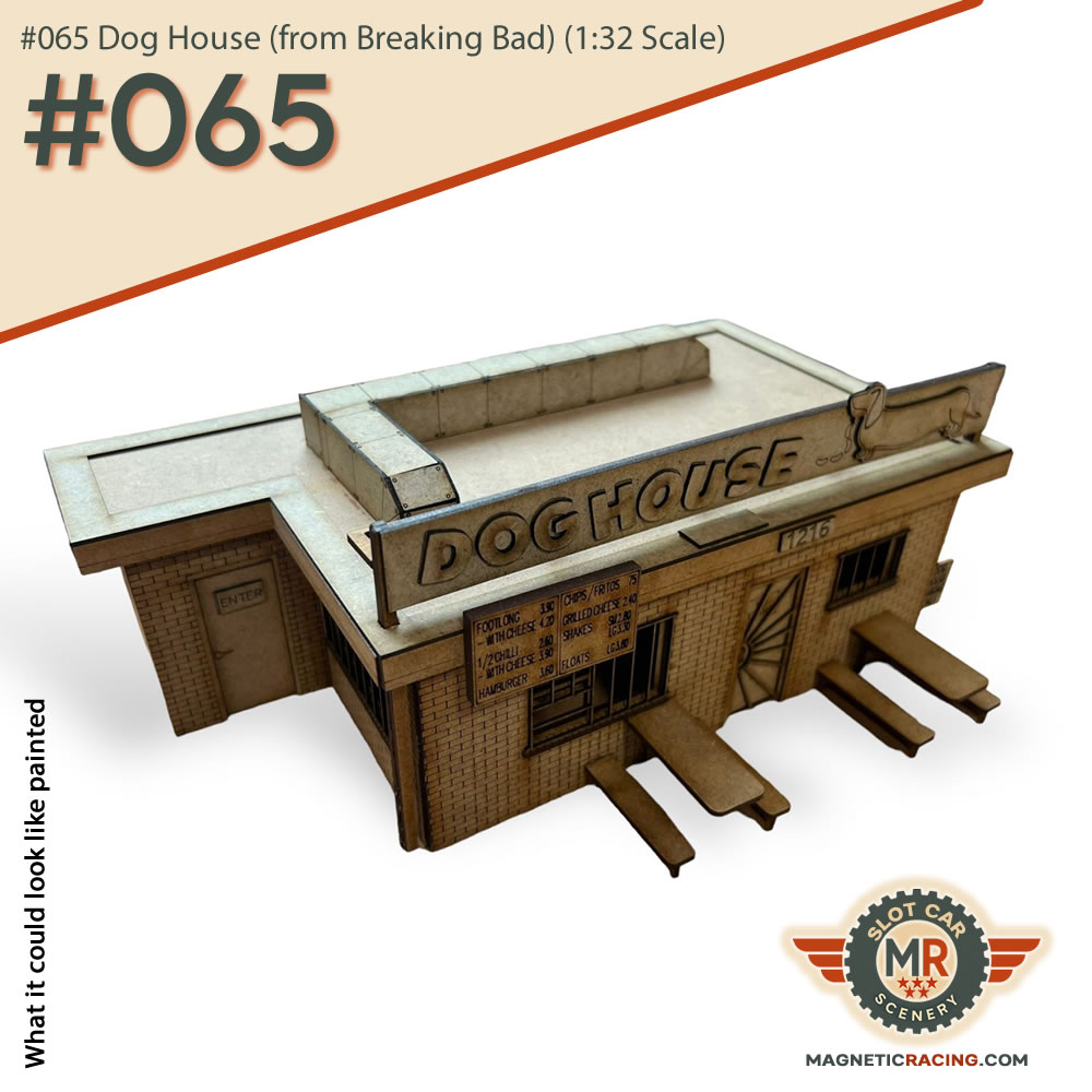 THE DOG HOUSE FROM BREAKING BAD IN 1:32 SCALE