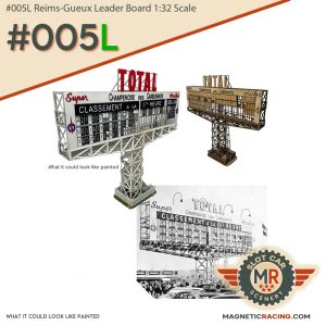 Reims-Gueux Leader board 1:32 scale kit