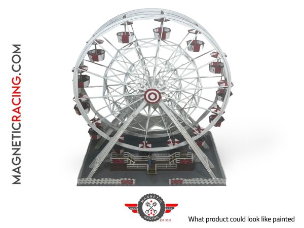 The 1:32 scale Ferris wheel from Le Mans and Santa Monica Pier in LA