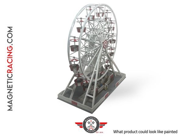 The 1:32 scale Ferris wheel from Le Mans and Santa Monica Pier in LA