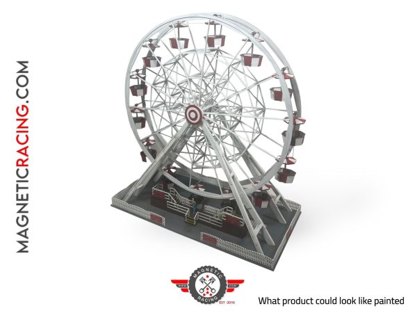 The 1:32 scale Ferris wheel from Le Mans and Santa Monica Pier in LA