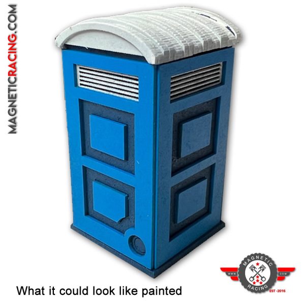 132 scale porta loo painted