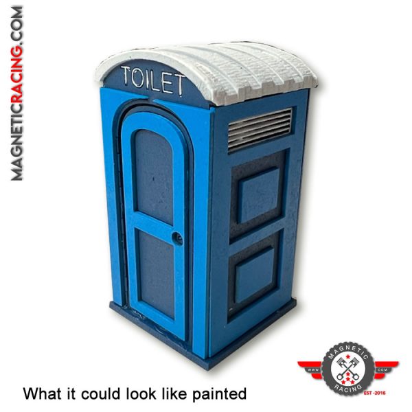 132 scale porta loo painted