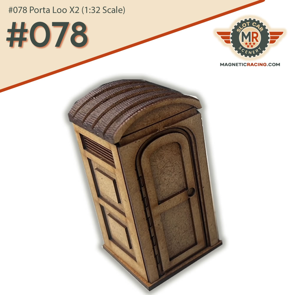1:32 scale portaloo model kit