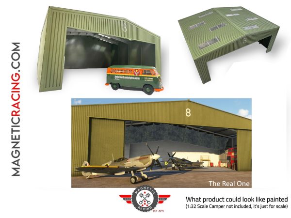 #076 The Air Craft Hanger, Goodwood (1:32 Scale)