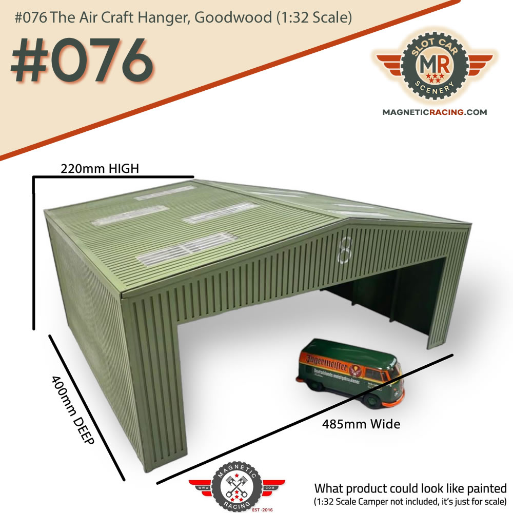1:32 scale aircraft hanger kit goodwood