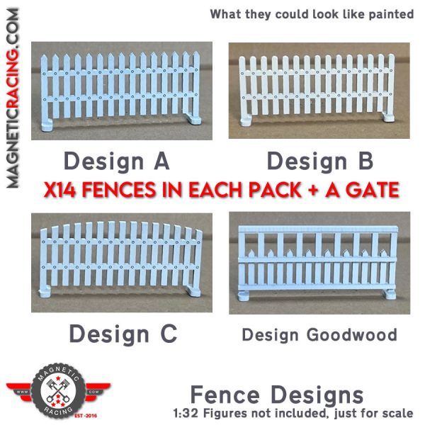 1:32 scale fences in lots of designs