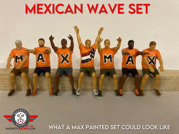 1:32 scale mexican wave figures from MagneticRacing.Com