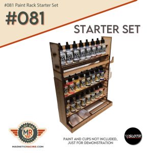 model makers paint rack